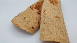 piadina con farina integrale fatta in casa con olio evo [upl. by Brosy]