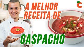 TROQUE O ALMOÇO POR GASPACHO DE MELANCIA REDUZ PRESSÃO ARTERIAL E EMAGRECE [upl. by Purdum]