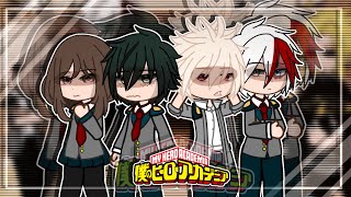 Past MHA React To The Future  Bnha  Mha  Gacha Club [upl. by Aurilia704]