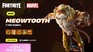 Item Shop 7th September 2024 NEW MEOWTOOTH SKIN [upl. by Proulx890]