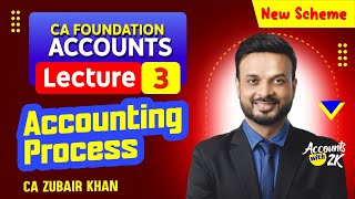 CA Foundation I Lecture 3 I Accounting 100 Syllabus I New Scheme I CA Zubair Khan [upl. by Lucky491]