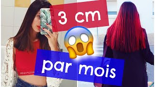 GAGNER 3 CM DE CHEVEUX PAR MOIS  LA SOLUTION 💁🏽⚡️ [upl. by Tenej]