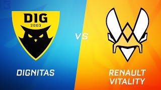 Dignitas vs Renault Vitality  RLCS Season 9  Regional Championship [upl. by Odetta]