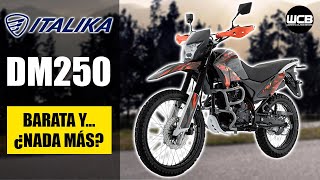 ITALIKA DM250 y DM250X 🇲🇽 Doble Propósito BARATAS y ¿NADA MÁS  Reseña 2023 [upl. by Akimehs]