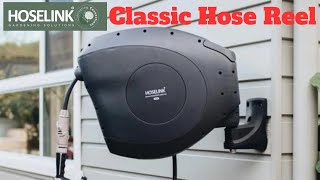 Hoselink Classic Retractable Hose Reel for my Veggie Garden  How to Install Hoselink Hose Reel [upl. by Lorens]