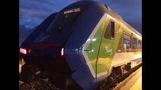 Trenitalia  HTR412007 in arrivo nella stazione di S Gavino [upl. by Ociredef]