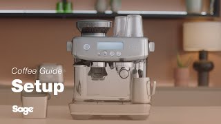 The Barista Pro™  Set up your espresso machine in seven easy steps  Sage Appliances UK [upl. by Alwin]