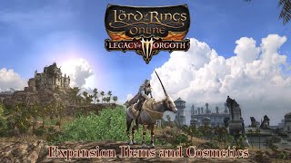 LOTRO Legacy of Morgoth Expansion Items and Cosmetics [upl. by Anahoj]