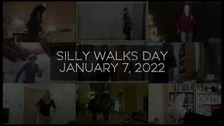 Silly Walks Day January 7 2022  ONLINE Europe [upl. by Hisbe]