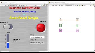 LabVIEW Tutorial 5 Panel Design  Property  LabVIEW Programming  LabVIEW [upl. by Imnubulo361]