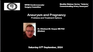 Aneurysm and Pregnancy Problems and Treatment Options [upl. by Analra]