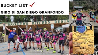 Giro Di San Diego Granfondo cycling california adobovelo [upl. by Onirefes]