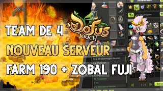 DOFUS TOUCH  NOUVEAUX SERVEUR  DROP ZONE GLOURSKOLOSSO amp ZOBAL EN MODE FUJI [upl. by Massimiliano]