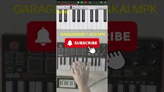 Garageband IOS and AKAI MPK  live looping garageband akaimpk akamaimpkmini livelooping [upl. by Peckham]