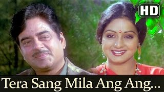 Tera Sang Mila Ang Ang Khila HD  Sherni Songs  Sridevi  Shatrughan Sinha  Sadhana Sargam [upl. by Renita734]