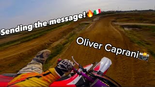 Fantic xx125 sending the track in italy a message GoPro video [upl. by Novled]