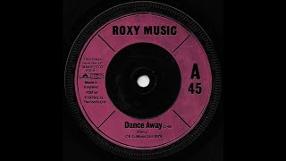 Roxy Music Dance Away Vinyl [upl. by Sherr724]