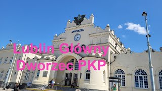 Lublin Główny Dworzec PKP Lubelskie Polska Poland [upl. by Caine]