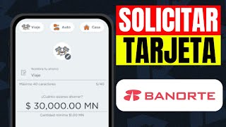 Cómo hacer tarjeta digital en banorte [upl. by Anrak]