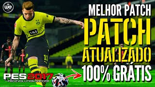 PATCH PES 2017 ATUALIZADO TEMPORADA 2024 COM PLACARES REAIS FACES E UNIFORMES  PES 2017 PC FRACO [upl. by Hassin]