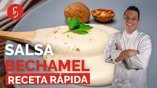 CÓMO HACER SALSA BECHAMEL FÁCIL Y RÁPIDO CON SIMÓN D´AVANZO [upl. by Areip517]