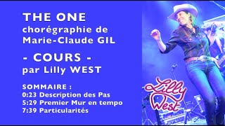 COURS THE ONE de MarieClaude GIL enseignée par Lilly WEST [upl. by Perretta211]