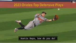 2023 Orioles Defensive Highlights [upl. by Ric]