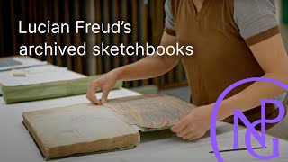 Conserving Lucian Freuds sketchbooks [upl. by Haberman]