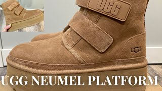 UGG  NEUMEL PLATFORM  CHESTNUT  REVIEW [upl. by Erb]