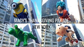 4KMacys Thanksgiving Day Parade 2022 quotNext to the CBS broadcast boothquot full video [upl. by Barbee]