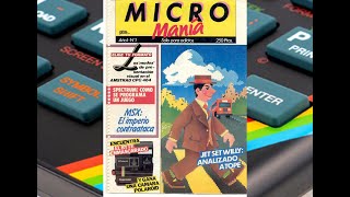 MICROMANIA 1 PRIMERA EPOCA Zx Spectrum Nostalgia Comentarios Experiencias [upl. by Bobbie]