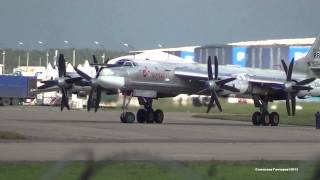 Tupolev Tu95MS Engine Start and Takeoff [upl. by Cy]