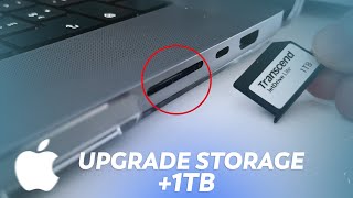 How to Expand Storage on your MacBook Pro  Add more SSD space on your Mac  JetDrive 330 [upl. by Eyahs]