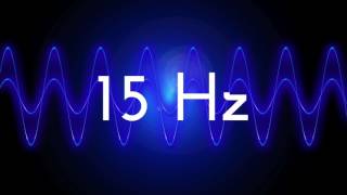 15 Hz clean sine wave BASS TEST TONE frequency [upl. by Rayshell]