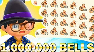 Make 1000000 Bells With This Super Easy Guide In Animal Crossing New Horizons [upl. by Drusi]