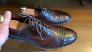 Allen Edmonds 5th Avenue Review [upl. by Ttenna]