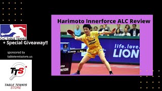 Tomokazu Harimoto Innerforce ALC Racket Review  Special Giveaway 🏓🧡🔥 [upl. by Aydan]