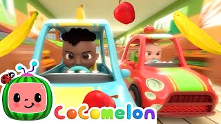 Wheels on the Race Car Song  Best Cars amp Truck Videos for Kids [upl. by Mihsah]