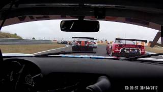 GT3 GT OPEN Estoril Onboard 2017 Start Race 2 Mercedes Benz GT3 Driver Martin Konrad [upl. by Esyla]