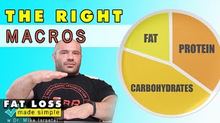 Hitting The Right Macros  Fat Loss Dieting Made Simple 3 [upl. by Ahsiam]