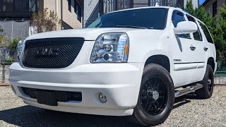 GMC ユーコン デナリ 08 V8 62 4WD ディスプレイオーディオ搭載 重低音マフラー装備 車両紹介 [upl. by Etnuhs]