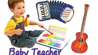 Musical Instruments for Kids – The Little Orchestra Compilation  MusicMakers  From Baby Teacher [upl. by Ulberto]