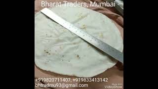 चावल के आटे की उकडी की भाकरी Big Size Rice Ukdi Bhakri Bharat Roti Machines [upl. by Tad]