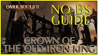 Dark Souls 2 Crown of the Old Iron King DLC NoBS Guide All Secrets Bonfires amp Maidens [upl. by Nohs]