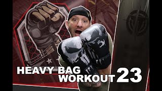 Punch Fit Workout 23 Heavy Bag Workout for Beginner  Intermediate  Body Weight Exercises [upl. by Ellehsram]