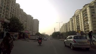 Driving in Ghaziabad Indirapuram  Uttar Pradesh India [upl. by Aibsel]