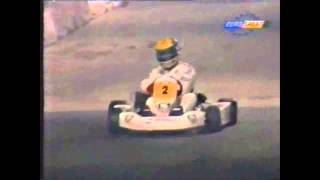 Ayrton Senna vs Alain Prost Karting Elf Masters 1993 [upl. by Onifur972]