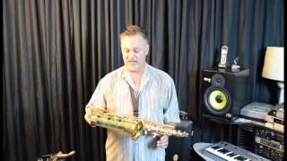 Yamaha YAS82Z Custom Alto Saxophone  Video Review [upl. by Cirdec]