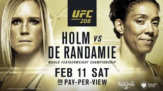 Germaine De Randamie vs Holly Holm [upl. by Evie826]