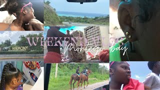 WEEKEND VLOG 🇯🇲Montego Bay with friends  new piercing  chit chat living life😭 [upl. by Harras]